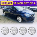 4 Pack 16" Hubcaps Wheel Cover For 2011-2017 Nissan Leaf 2013-2019 Sentra. Fixed Price $52.99.