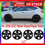 Set Of 4 16''WHEEL Rim Cover Hubcaps For 2008-2015 Nissan Rogue Black Rings R16. Fixed Price $50.59.
