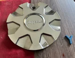 #y 1) Pinnacle Wheels Custom Chrome Center Cap P002. Fixed Price $97.95.