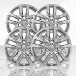 4 Chrome 18" Wheel Skins Hub Caps Aluminum Rim Covers For 19-22 Silverado 1500. Fixed Price $99.42.