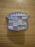 1963-1973 Cadillac Deville Eldorado Hubcap Wheel Cover Crest Emblem 10661 Oem. Fixed Price $19.99.