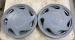Pair Oem 13" Wheel Cover Hubcap Fits 1990-94 Hyundai Excel 52960-24730 Vintage. Fixed Price $15.00.