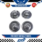 New Set Of 4 Hub Caps 15X8 15X7 Rim Derby For Chevy Gm Rally Wheel. Fixed Price $57.96.