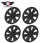 4PC 19" Matte Black Hub Caps Full Wheel Cover Durable For Tesla Model Y 2021-22. Fixed Price $75.14.