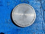 1983-1988 Dodge Chrysler Center Hubcap Metal 30393-653-1 4284653 Vg. Fixed Price $25.00.