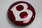 Nos Bentley Continental Gt Red Center Cap 4W0601159B. Fixed Price $79.99.