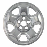 Coast Cover - 17 Inch 5 Spoke Chrome Set Of 4 Steel Wheels. Fixed Price $96.05.