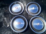 Oem Set 15" Hub Caps Wheel Covers 11555863 1977-79 Oldsmobile Ninety EIGHT(1774). Fixed Price $75.00.