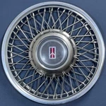 One Late 1990-1993 Oldsmobile Ciera # 4106B 14" Wire Hubcap / Wheel Cover Used. Fixed Price $99.99.