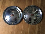 2-ONLY, 1950 Chrysler Lmperial Hubcaps-#cr Wcb. Fixed Price $75.00.