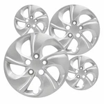 Set Of 4 Hubcaps Inch Silver Abs Wheel Covers For 2013 - 2015 Honda Civic. Fixed Price $63.95.