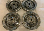 1956 Cadillac Sombrero Wheel Center Covers Deville Series 62. Fixed Price $249.99.