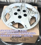 14" Universal Chrome Wheel Cover SET(4) New Cci IWC409-14C. Fixed Price $55.00.