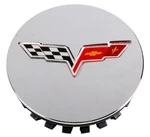 Genuine Gm Chrome Button Style Center Cap With Crossed-flags Logo 09597834. Fixed Price $69.98.