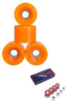 Cal Skateboard Cruiser Orange Color 70MM 83A Wheel With Bearing. Fixed Price $21.99.