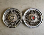 Two 1974-1979 Ford Ltd / Torino Mercury Cougar Marquis 13" Wire Hubcap. Fixed Price $79.99.