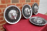 1964 1965 1966 Chevrolet Impala Chevelle Nova 14 Inch Wire Nos Hubcaps 3834904. Fixed Price $2000.00.