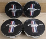 Oem Used Set Ford Mustang Center Caps 1R3Z1130AA XR331A096HA 1R331A096AA. Fixed Price $24.99.