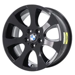 18" Bmw 323I Wheel Rim Factory Oem 59586 (f) 2006-2012 Gloss Black. Fixed Price $395.00.