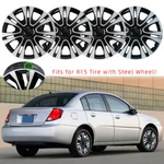 For Saturn Ion 2003-2007 15" 4 Wheel Cover Fits R15 Steel Rim. Fixed Price $69.11.