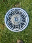 One 1982-1985 Buick Skyhawk # 1107 13" Wire Hubcap / Wheel Cover Gm 25524318. Fixed Price $75.00.
