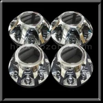 Chevy Silverado 3500 17" Dually Chrome Replica Center Hubcaps 2009-2010. Fixed Price $279.00.