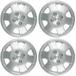 Set Of Hubcaps 14 Inch Silver Abs Wheel Covers For 2000 - 2005 Toyota Echo. Fixed Price $54.95.