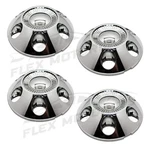 Set Of 4 Chrome Center Hub Caps 2008 Ford F-150 Harley Davidson. Fixed Price $97.99.