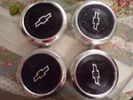 Gently Used 1983-90 Chevy S10 1/2 " Dia. Dog Dish Hub Caps DECENT/SET/4. Fixed Price $102.00.