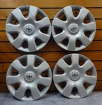 Set Of (4) 15" Silver Replacement Hubcaps Fit Toyota Camry 2002-2004. Fixed Price $95.95.