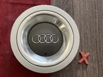 #ah 1) 2003-2006 Audi A4 Wheel Center Cap Oem Machined 8H0601165A. Fixed Price $59.95.