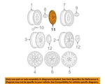 Gm Oem 2005 Rendezvous,terraza Wheels Covers Trim-wheel 9595653. Fixed Price $159.77.