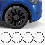 4PCS 21 Inch Rim Protector For 2020-2024 Tesla Model Y Berturbine Wheel Cover. Fixed Price $58.69.