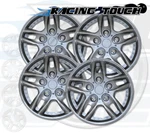 Wheel Cover Replacement Hubcaps 14" Inch Metallic Silver 4PCS Set #515. Fixed Price $44.48.