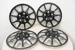 Set Of WJ-5004 Tire Wheel Cover Black 15 2X717. Fixed Price $195.37.