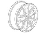 Genuine Gm Wheel Split-spoke 23419545. Fixed Price $329.44.