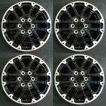 Toyota Tundra Sequoia Machined Black Oem Wheel 18 2022-2024 Set Of Rim 75273. Fixed Price $736.37.
