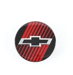 Genuine Center Cap Black With Red Accents And Bowtie Logo 86270037. Fixed Price $36.00.