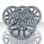 Set Of 4 18" Y Spoke Wheel Skins For 22-25 Jeep Grand Cherokee Laredo Chrome. Fixed Price $93.95.
