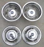 Fits 2003 - 2018 17" Dodge Ram 3500 Pacific Dualies Dually Wheel Hubcaps. Fixed Price $319.00.