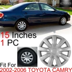 1PC 15 Inches Snap On Silver Lacquer Hubcap Replacement For 02-06 Toyota Camry. Fixed Price $37.99.