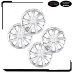 4PC 15 Inch Black & Silver Universal Wheel Hub Caps Full Set Cover Durable. Fixed Price $44.21.