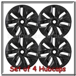 Set Of 4 19" Black Tesla Model 3 Hubcaps 2018-2025 Replica Wheel Covers. Fixed Price $220.00.
