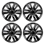 New 15" Black Hubcaps Wheelcovers For 2015-2017 Honda Fit Set Of 4. Fixed Price $74.92.