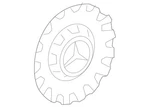 Genuine Mercedes-benz Wheel Trim 222-400-09-00-7X15. Fixed Price $330.30.