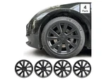 Tesla Model 18 Uberturbine Wheel Covers Hubcaps Black 2021-2023. Fixed Price $95.00.