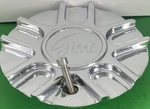Gino 498 Wheel Chrome Center Hubcap P/n: HY-CAP-035M W/bolt 20 -24 Fit. Fixed Price $70.00.