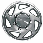 Coast Wheel Cover - 15 Inch Silver Chrome Ring Set Of 4. Fixed Price $108.96.