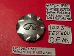 Oem 06 07 Infiniti M35 M45 Center For 18" Spoke Rim Hubcap 40315-EH010. Fixed Price $19.99.