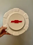 Gm 61-63 Chevy C10 Truck Dog Dish Hubcap White Red 1961 1962 1963. Fixed Price $165.00.